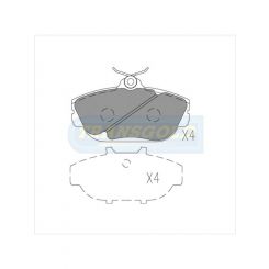 Transgold Brake Pads