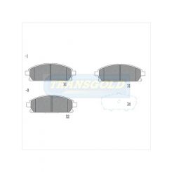 Transgold Brake Pads