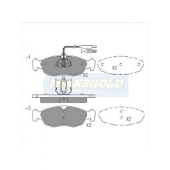 Transgold Brake Pads