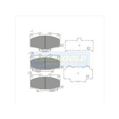 Transgold Brake Pads
