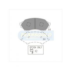 Transgold Brake Pads