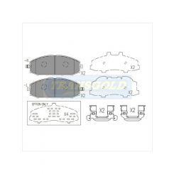 Transgold Brake Pads