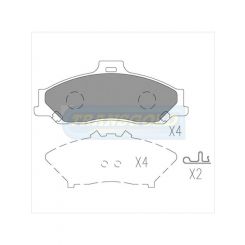 Transgold Brake Pads