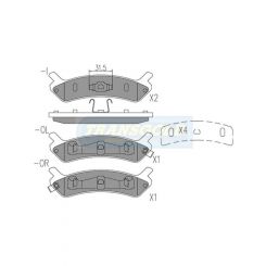 Transgold Brake Pads