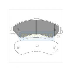Transgold Brake Pads