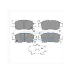 Transgold Brake Pads