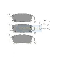 Transgold Brake Pads