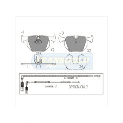 Transgold Brake Pads