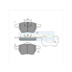Transgold Brake Pads