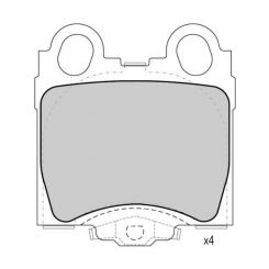 Transgold Brake Pads