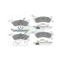 Transgold Brake Pads