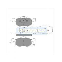 Transgold Brake Pads