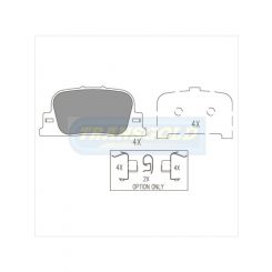 Transgold Brake Pads