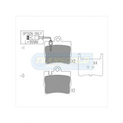 Transgold Brake Pads