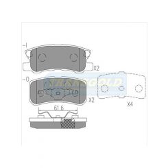 Transgold Brake Pads