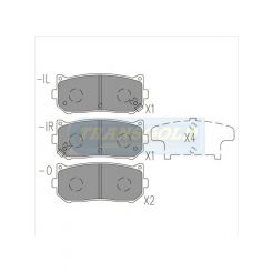 Transgold Brake Pads