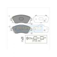 Transgold Brake Pads