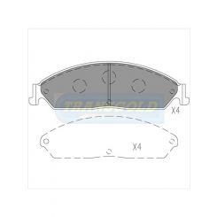 Transgold Brake Pads