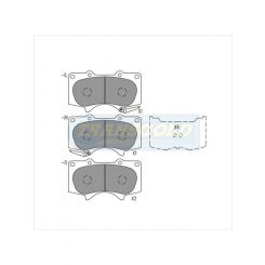 Transgold Brake Pads
