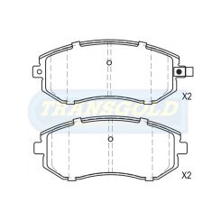 Transgold Brake Pads