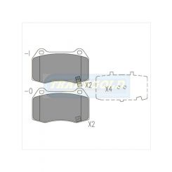 Transgold Brake Pads