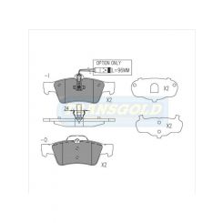 Transgold Brake Pads