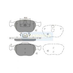 Transgold Brake Pads