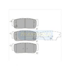 Transgold Brake Pads