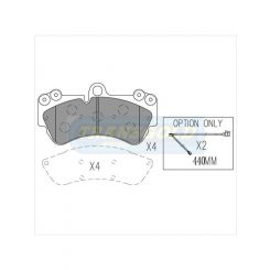 Transgold Brake Pads
