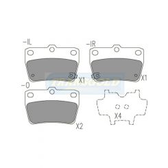 Transgold Brake Pads