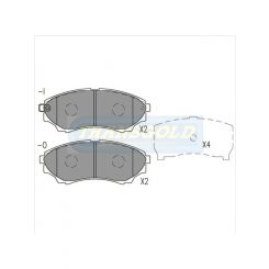 Transgold Brake Pads