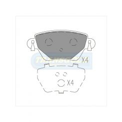Transgold Brake Pads