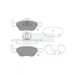 Transgold Brake Pads