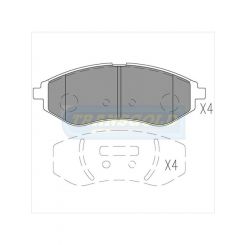 Transgold Brake Pads