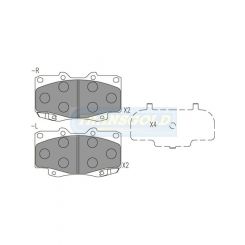 Transgold Brake Pads