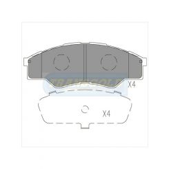 Transgold Brake Pads