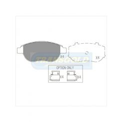 Transgold Brake Pads