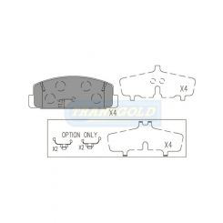 Transgold Brake Pads