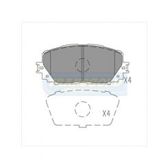 Transgold Brake Pads