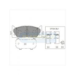 Transgold Brake Pads
