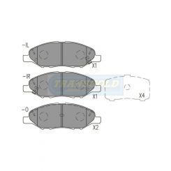 Transgold Brake Pads