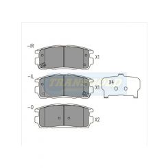 Transgold Brake Pads