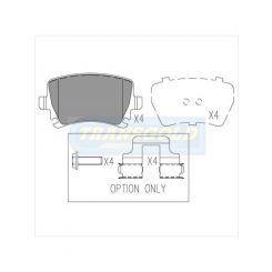 Transgold Brake Pads