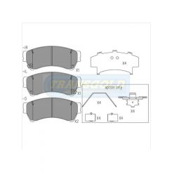Transgold Brake Pads