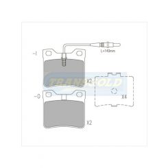 Transgold Brake Pads