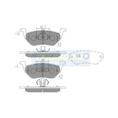 Transgold Brake Pads