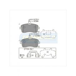 Transgold Brake Pads