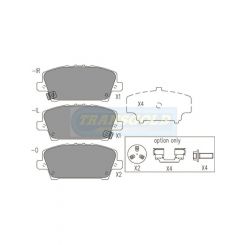 Transgold Brake Pads