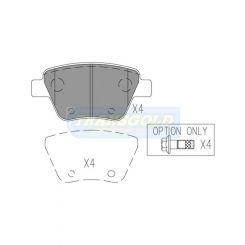 Transgold Brake Pads