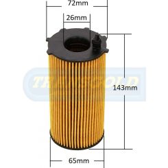 Transgold Oil Filter Cartridge